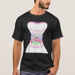 Simple Wedding Dress gift for Bridal Showers gift T-Shirt