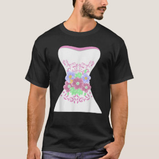 Simple Wedding Dress gift for Bridal Showers gift T-Shirt