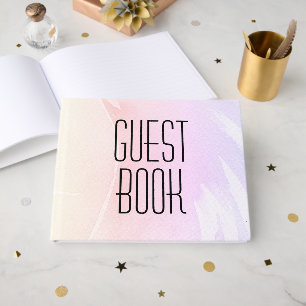 simple Wedding guestbook