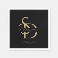 Simple Wedding Monogram Personalized With Name