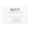 Simple Wedding RSVP