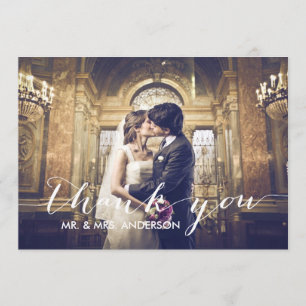 Simple Wedding Thank You