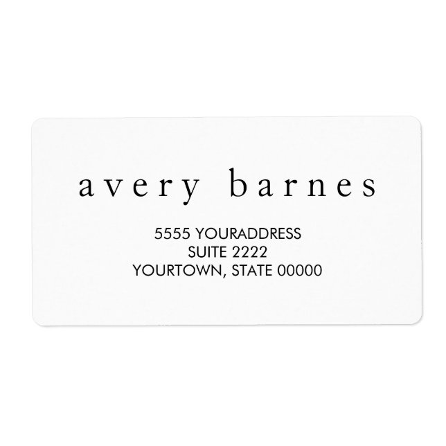 Simple White Creative Professional Moderne (Devant)