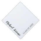 Simple White Graduation Typography