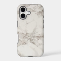 Simple White Grey Marble Texture Personalized