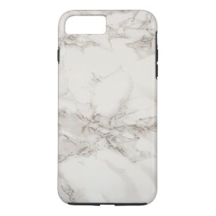 Simple White Grey Marble Texture Personalized Case-Mate iPhone Case