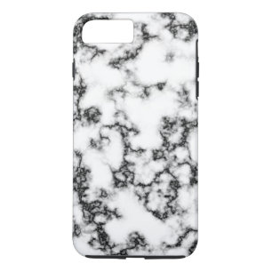Simple White Grey Marble Texture Personalized iPhone 8 Plus/7 Plus Case