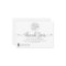 Simple White Handwritten Hearts Customer Business