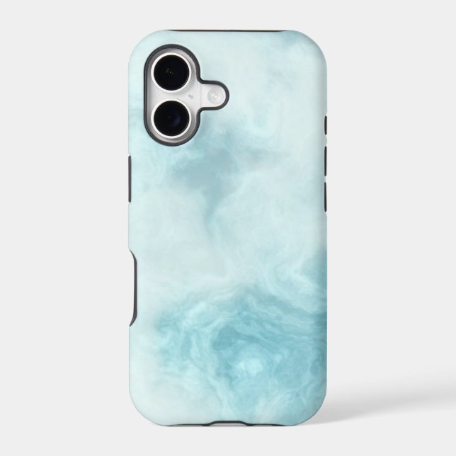 Simple White Marble Texture Personalized (Back)