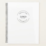 Simple White Minimal Custom Logo Branded QR code Planner<br><div class="desc">Elevate Organization and Branding with our Simple White Minimalist Custom Logo Branded Planner: A Stylish and Functional Keepsake for Your Valued Network. Introducing our versatile Simple White Minimalist Custom Logo Branded Planner – a harmonious blend of practicality and branding that seamlessly integrates style and organization. Crafted to enhance your brand's...</div>
