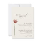 Simple Wildflower | Beige Traditional Wedding