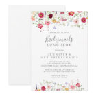 Simple Wildflower Bridesmaids Luncheon Shower