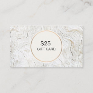 Simple Wood 25 $ Carte cadeau remise