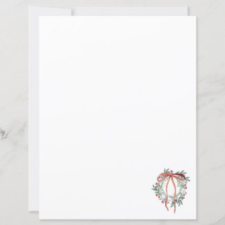 Simple Wreath Paper