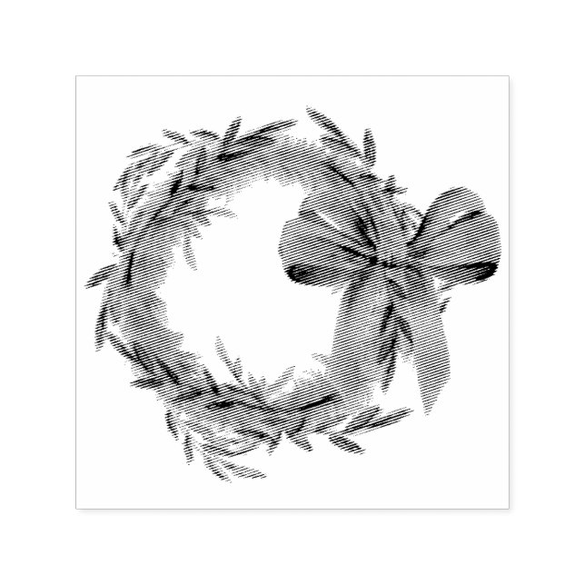 Simple Wreath Stamp (Design)