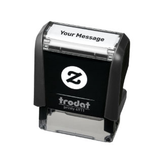 Simple Write Your Message Template Self-inking Stamp
