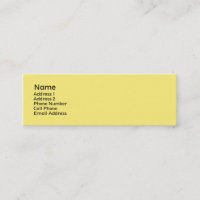 simple yellow