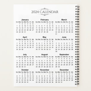 Simple Yet Elegant 2024 Calendar Planner