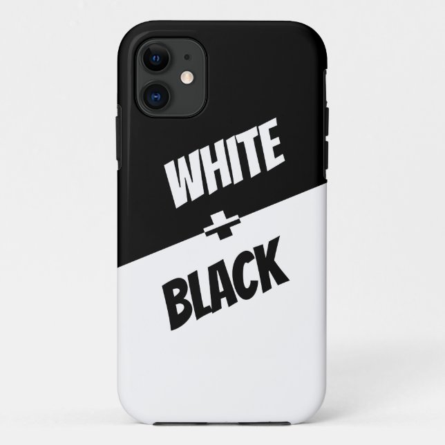 Simple yet elegant Black and White! Case-Mate iPho Case-Mate iPhone Case (Back)