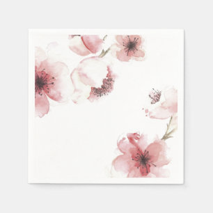 Simple yet Elegant Cherry Blossom Napkin