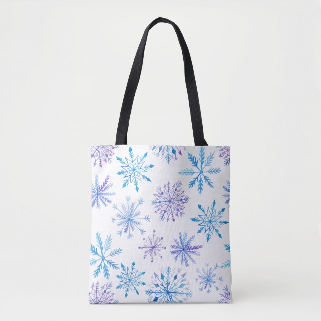 Simple yet Elegant Snowflakes | Tote Bag (Front)