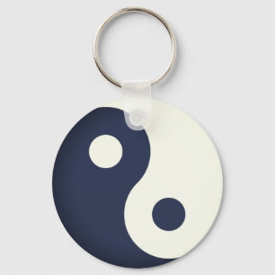 Simple Yin-Yang Keychain