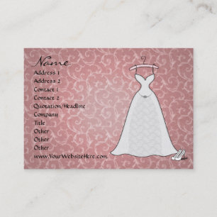 Simplement carte de visite de dentelle