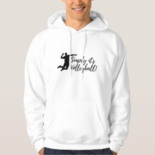 SIMPLEMENT C'EST VOLLEYBALL- Sweat - shirt à capuc