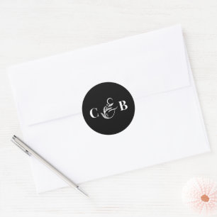 Simplement Splendid Editable Color Wedding Sticker