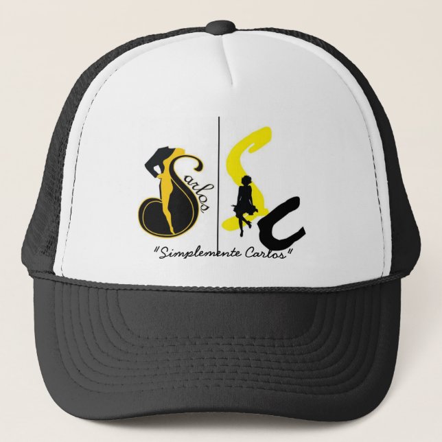 Simplemente Carlos Fashion Trucker Hat (Front)