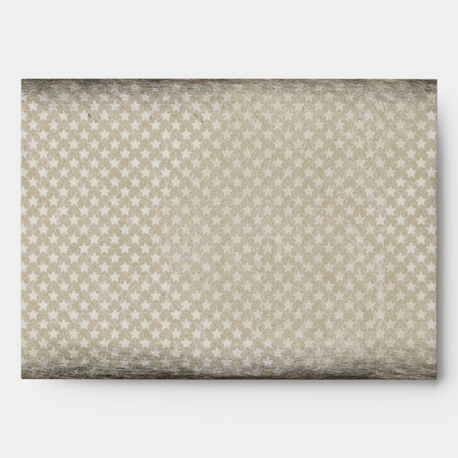 Simples enveloppes de design d'étoiles grunge (Devant)