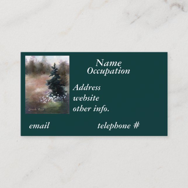 Simplicity Business Card (Front)