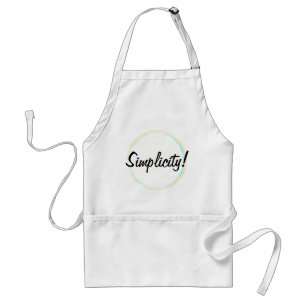 Simplicity Concentric Circles Apron