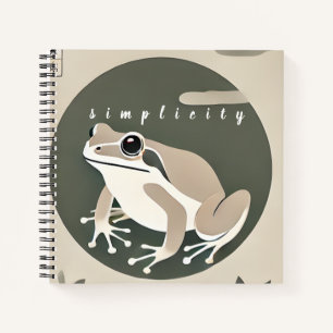 Simplicity Frog Notebook