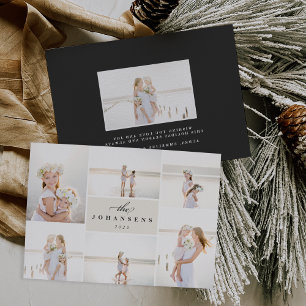Simplicity Holiday Photo Collage Card