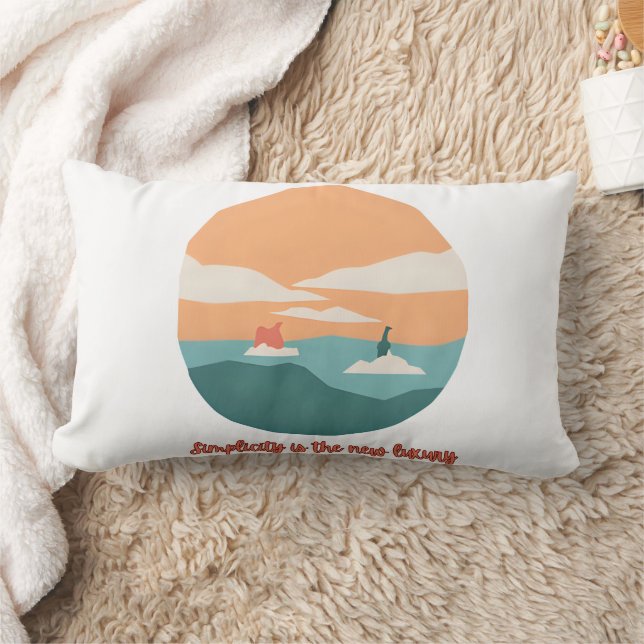 Simplicity Is The New Luxury Pillow (Blanket)