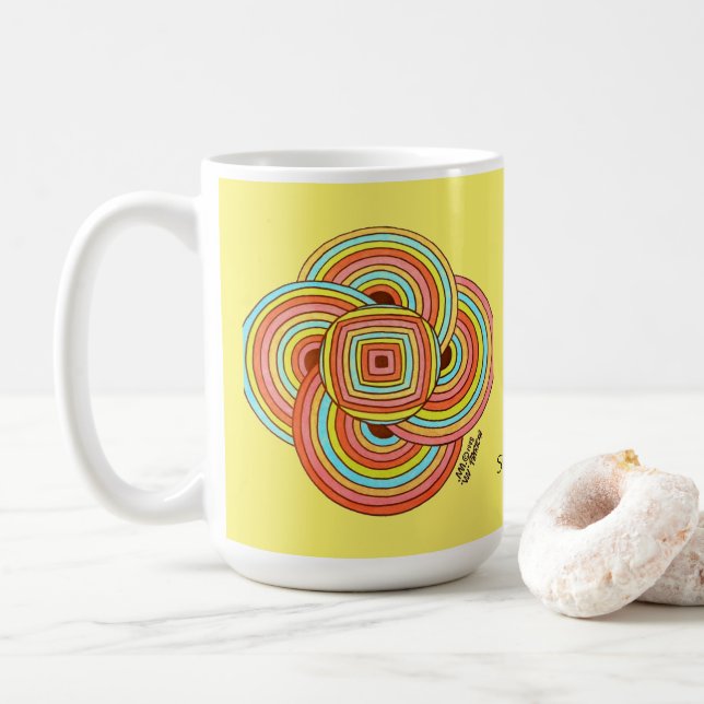 Simplicity Our True Mission Coffee Mug (With Donut)