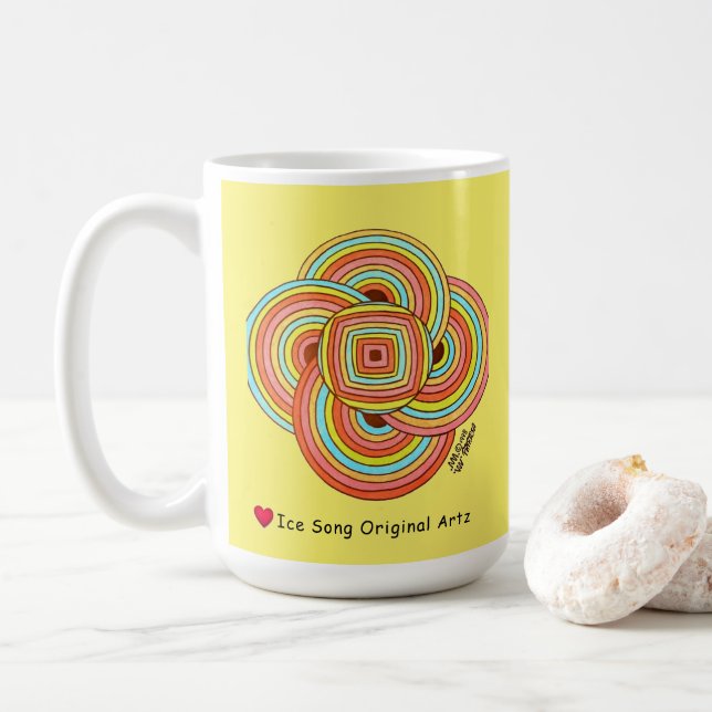 Simplicity Our True Mission Coffee Mug (With Donut)