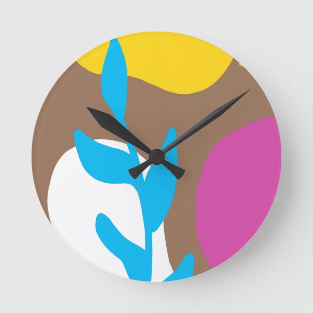 Simplicity Round Clock (Front)