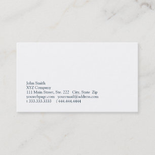 Simplicity XII Business Card