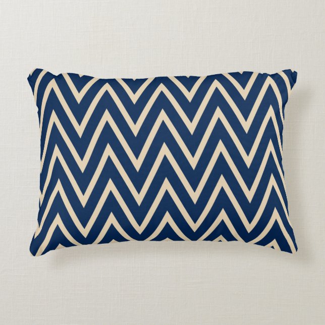 Simplified motives pattern 3 accent pillow (Front)