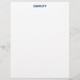 Simplify