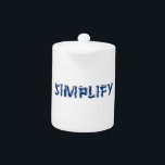 Simplify<br><div class="desc">Our life is frittered away by detail. Simplify. - Henry David Thoreau</div>