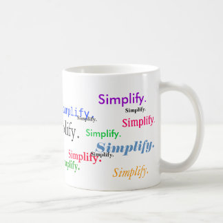 Simplify. (1 of 3) coffee mug