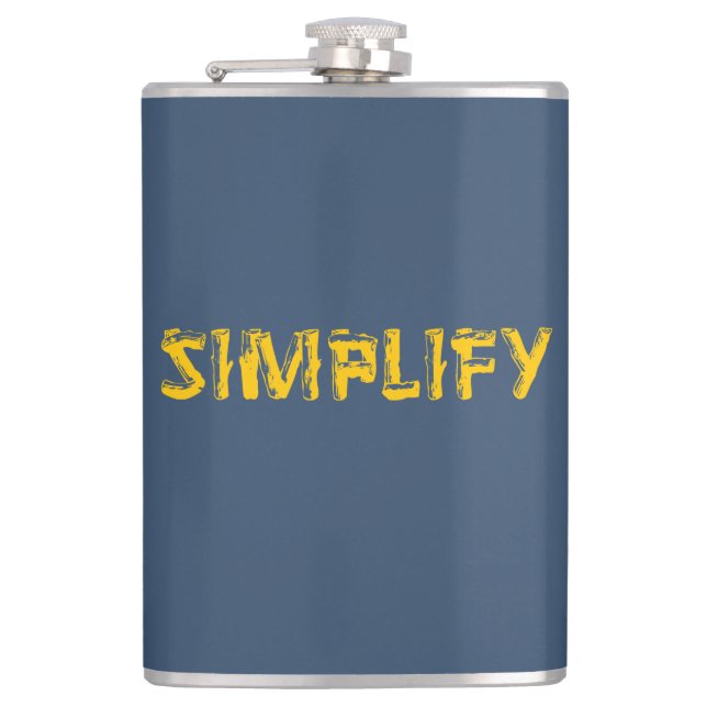Simplify Hip Flask (Front)