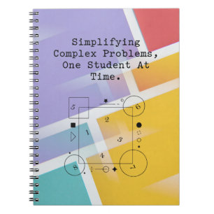 Simplifying Complex Problems   Math Student Succes Notebook