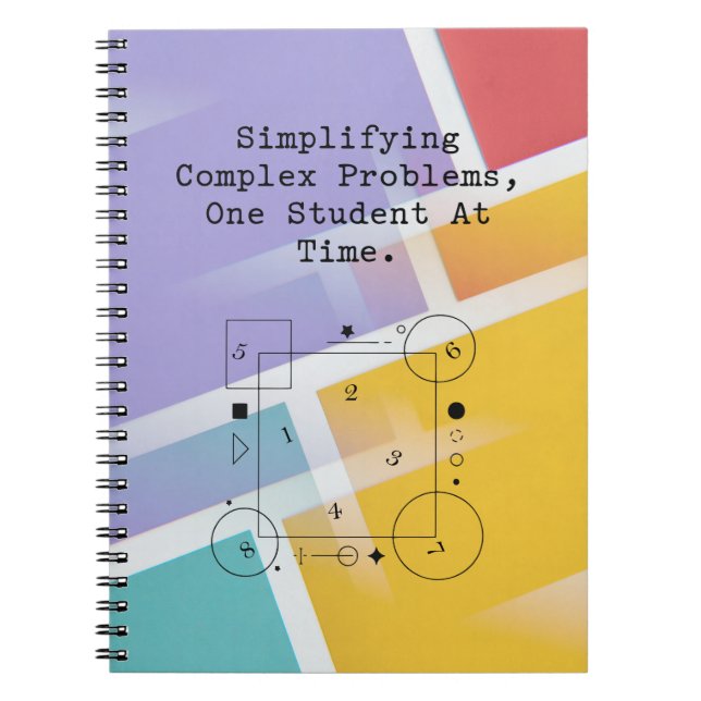 Simplifying Complex Problems | Math Student Succes Notebook (Front)