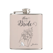 Simplistic Flower in Package Here for the Bride 