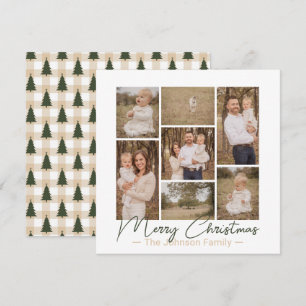 Simplistic Pleasures Country Photo Christmas Card