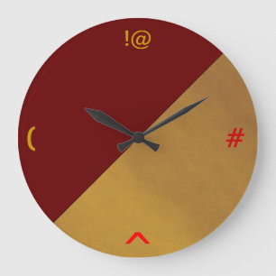 Simplistic Quirky Keyboard> Wall Clock